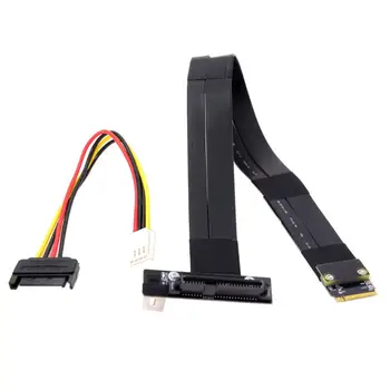 Chenyang NVMe M.2 M-Key to U.2 SFF-8639 PCI-E 3.0 Adapter Converter Card with 30cm Cable for SSD Black
Chenyang NVMe M.2 M-Key to U.2 SFF-8639 PCI-E 3.0 Adapter Converter Card with 30cm Cable for SSD Black