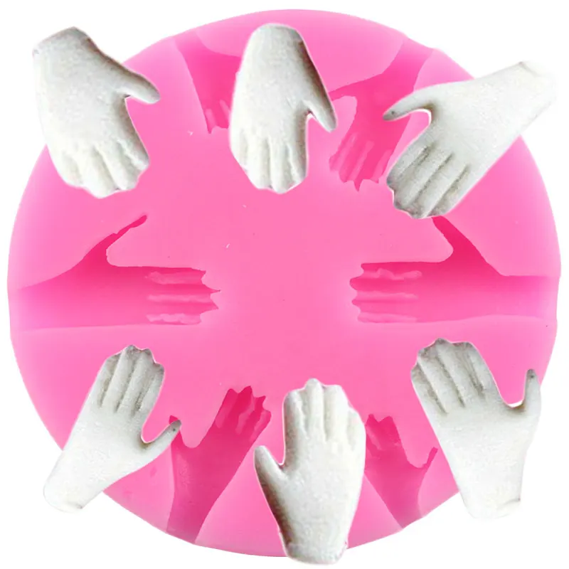DIY Baby Hand Silicone Mold Chocolate Baking Candy Polymer Clay Molds Baby Party Cupcake Topper Fondant Cake Decorating Tools 
DIY Baby Hand Silicone Mold Chocolate Baking Candy Polymer Clay Molds Baby Party Cupcake Topper Fondant Cake Decorating Tools