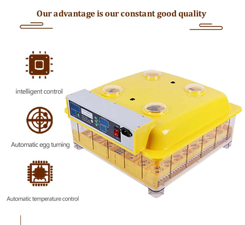 Hot Sale Cheap Egg Incubator New Style Chick Duck Quail Bird Egg Brooder Automatic Hatching Machine With Good Quality
Hot Sale Cheap Egg Incubator New Style Chick Duck Quail Bird Egg Brooder Automatic Hatching Machine With Good Quality
