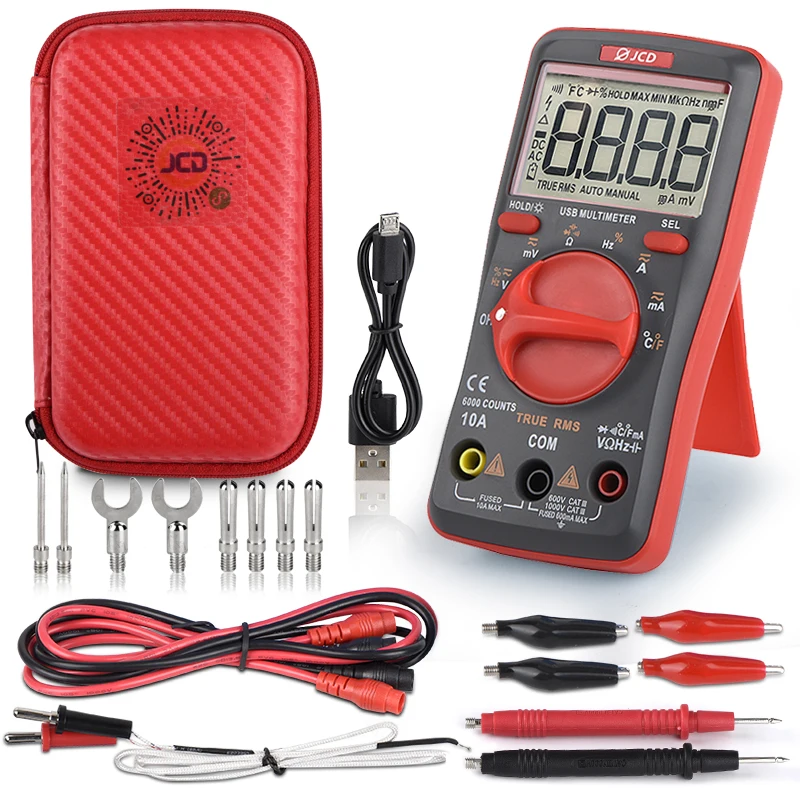 JCD Soldering Iron Kit Top Quality AC/DC Adjustable Temperature Soldering Iron with Digital Multimeter Auto Range 6000 Counts
JCD Soldering Iron Kit Top Quality AC/DC Adjustable Temperature Soldering Iron with Digital Multimeter Auto Range 6000 Counts