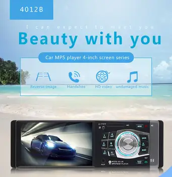 Car DVR SWM-4012B 4.1 Inch Car MP5/MP4/MP3 Player FM Card U Disk BT Reversing Rear View HD Car Bluetooth Multifunction MP3#Y1
Car DVR SWM-4012B 4.1 Inch Car MP5/MP4/MP3 Player FM Card U Disk BT Reversing Rear View HD Car Bluetooth Multifunction MP3#Y1