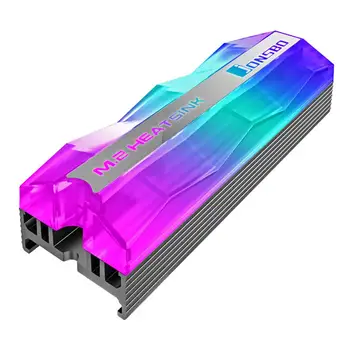 Jonsbo M.2-2 Lighting M.2 2280 SSD Heatsink Solid State Hard Disk Cooler Radiator FAN Pin Heat Thermal Dissipation Cooling Pad
Jonsbo M.2-2 Lighting M.2 2280 SSD Heatsink Solid State Hard Disk Cooler Radiator FAN Pin Heat Thermal Dissipation Cooling Pad