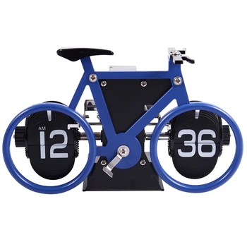 Automatic Page Turning Clock Creative Bicycle Turning Clock Desktop Silent Clock Home Office Desktop Decoration Quartz Clock
Automatic Page Turning Clock Creative Bicycle Turning Clock Desktop Silent Clock Home Office Desktop Decoration Quartz Clock
