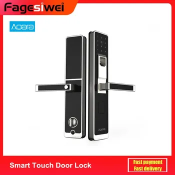 

Aqara Smart Door Touch Lock ZigBee Connection WIFI Fingerprint For Home Security Anti-Peeping Design Support IOS Android