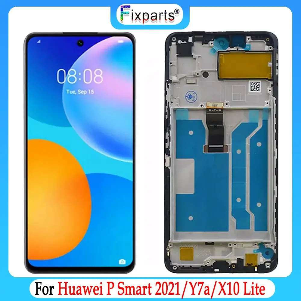 ЖК-дисплей 6 67 дюйма для Huawei P Smart 2021 PPA-LX2 с сенсорным экраном дигитайзер в сборе X10