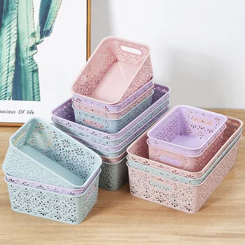 2020 New Storage Baskets Plastic Cosmetics Storage Box Hollow Drawer Desk Storage Rack Desktop Skin Care Storage Box
2020 New Storage Baskets Plastic Cosmetics Storage Box Hollow Drawer Desk Storage Rack Desktop Skin Care Storage Box