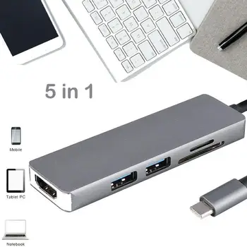 5 in 1 Type C OTG Card Reader With USB Female Interface For PC USB 3.0 Read TF Memory Card Reader Adapter Computer Supplies
5 in 1 Type C OTG Card Reader With USB Female Interface For PC USB 3.0 Read TF Memory Card Reader Adapter Computer Supplies