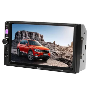 SWM-777A Capacitive Screen 7 Inch Central Control Car MP5/MP4 Player Card FM BT 7'' Touch screen Bluetooth FM Audio Car Stereo
SWM-777A Capacitive Screen 7 Inch Central Control Car MP5/MP4 Player Card FM BT 7'' Touch screen Bluetooth FM Audio Car Stereo