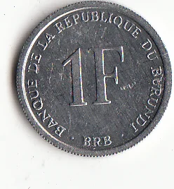 Burundi 1 Franc Coins Edition Africa 100% Real Original Coin Collection Unc New
Burundi 1 Franc Coins Edition Africa 100% Real Original Coin Collection Unc New