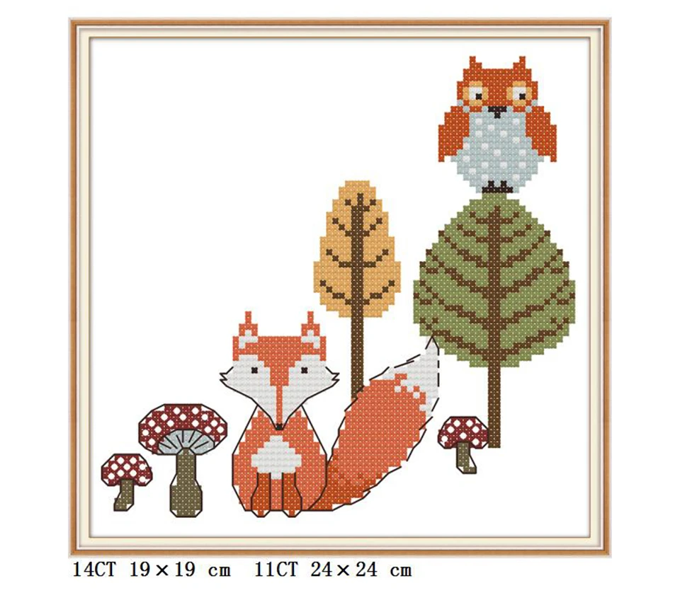 joy sunday cross stitch print canvas for embroidery kit count cross stitch needlework cross stitch Threads embroidery needles (2)