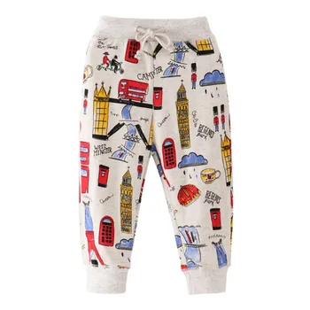 Jumping meters Children Cartoon Castle Print Trousers For Autumn Spring Boys Girls Sweatpants New Arrival Kids Long Pants
Jumping meters Children Cartoon Castle Print Trousers For Autumn Spring Boys Girls Sweatpants New Arrival Kids Long Pants