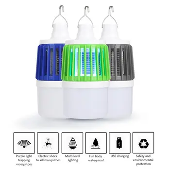3-in-1 LED Mosquito Killer Bulb Waterproof Mosquito Repeller Fly Bug Zapper Catcher Night Lamp Camping Lantern Flashlight Pest
3-in-1 LED Mosquito Killer Bulb Waterproof Mosquito Repeller Fly Bug Zapper Catcher Night Lamp Camping Lantern Flashlight Pest