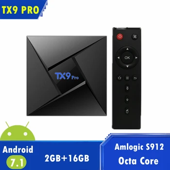 Tanix Smart Android7.1 TV BOX TX9 Pro 2G 16GB WiFi Amlogic S912 Octa Core set top box tx9pro Media player Android tv box VS TX9s
Tanix Smart Android7.1 TV BOX TX9 Pro 2G 16GB WiFi Amlogic S912 Octa Core set top box tx9pro Media player Android tv box VS TX9s