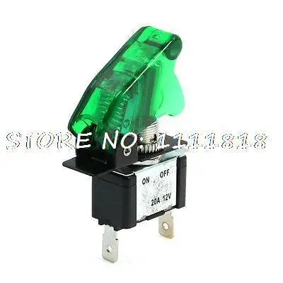 Racing Car Vehicle Green LED Light 3 Pin ON-OFF Toggle Switch DC12V Volts 20A
Racing Car Vehicle Green LED Light 3 Pin ON-OFF Toggle Switch DC12V Volts 20A