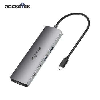 Rocketek Type C USB 3.0 HUB to Multi 4K HDMI RJ45 Adapter Dock for MacBook Pro PD USB-C 3.1 Port SD/TF Micro SD Card reader
Rocketek Type C USB 3.0 HUB to Multi 4K HDMI RJ45 Adapter Dock for MacBook Pro PD USB-C 3.1 Port SD/TF Micro SD Card reader