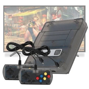 Super VIB-TV Retro Home Game Console TV Classic Handheld Built-In 169 Games with 2 Vibration Controllers
Super VIB-TV Retro Home Game Console TV Classic Handheld Built-In 169 Games with 2 Vibration Controllers