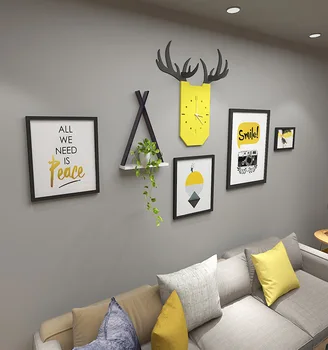 Solid Simple Picture Frame Family Picture Frames Set For Paintings 4 Piece Haning Photo Frames Sofa Background Wall Decoration
Solid Simple Picture Frame Family Picture Frames Set For Paintings 4 Piece Haning Photo Frames Sofa Background Wall Decoration