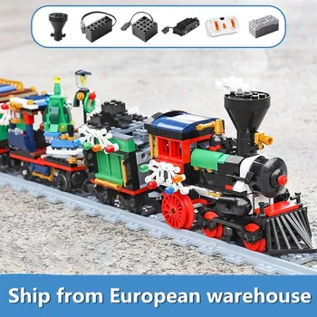 826PCS MOC Remote Control Train Motorized Winter Holiday Train Model Building Blocks Bricks Kids DIY Toys Christmas Gifts
826PCS MOC Remote Control Train Motorized Winter Holiday Train Model Building Blocks Bricks Kids DIY Toys Christmas Gifts
