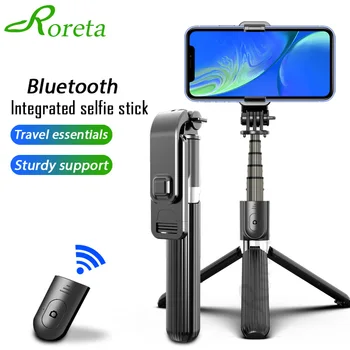 Roreta Portable Wireless Bluetooth Selfie Stick with Tripod Extendable Foldable Monopod for iphone x 11 mini Action Camera
Roreta Portable Wireless Bluetooth Selfie Stick with Tripod Extendable Foldable Monopod for iphone x 11 mini Action Camera