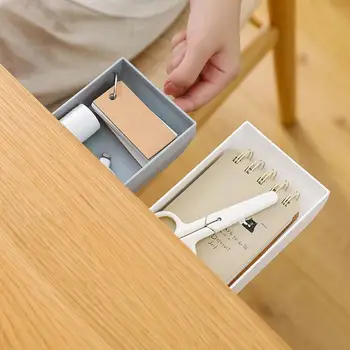 Self-stick Under Desk Holder Desktop Sundries Storage Drawer Box up Storage Pen Tray Pencil Organizer L1X8
Self-stick Under Desk Holder Desktop Sundries Storage Drawer Box up Storage Pen Tray Pencil Organizer L1X8