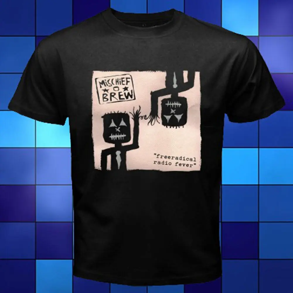 Фото New Mischief Brew Free Radical Radio Fever Black T Shirt Size S M L Xl 2Xl 3Xl | Мужская одежда