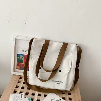 Canvas-Bag Women 2020 Casual Tote Bags For Women Shoulder Bag Crossbody Bags Girls Collage Student Messenger Bags Bolsa Feminina
Canvas-Bag Women 2020 Casual Tote Bags For Women Shoulder Bag Crossbody Bags Girls Collage Student Messenger Bags Bolsa Feminina