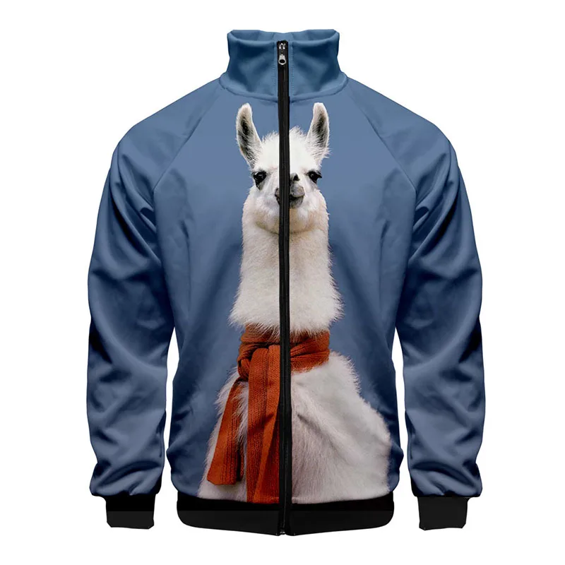 3d Stand Collar Hoodie Fashion Animal Funny Cartoon Alpaca Print Men Women Zipper Hoodies Jacket Long Sleeve 3D Sweatshirts Tops
3d Stand Collar Hoodie Fashion Animal Funny Cartoon Alpaca Print Men Women Zipper Hoodies Jacket Long Sleeve 3D Sweatshirts Tops