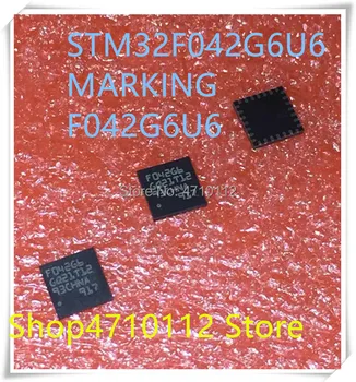 NEW 10PCS/LOT STM32F042G6U6 MARKING F042G6 QFN-28 IC