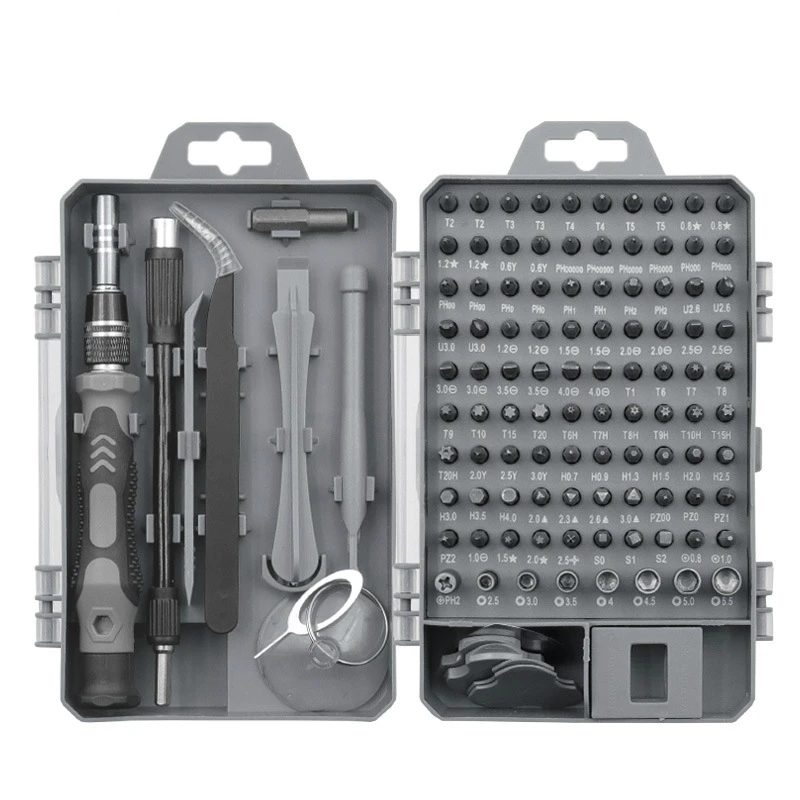 115 In 1 Screwdriver Set Combination Mobile Phone Computer Disassembly Repair Tool Multi-function Household Screwdriver Bit
115 In 1 Screwdriver Set Combination Mobile Phone Computer Disassembly Repair Tool Multi-function Household Screwdriver Bit