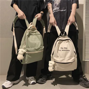 Couples School Bag Women INS Wind Japanese Korean Versatile High School STUDENT'S Backpack Male Junior High School STUDENT'S Har
Couples School Bag Women INS Wind Japanese Korean Versatile High School STUDENT'S Backpack Male Junior High School STUDENT'S Har