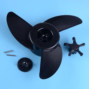 CITALL New Black Plastic 3 Blades Boat Outboard Motor Electric Propellers Engines Marine Fit for Haibo ET44L 54L
CITALL New Black Plastic 3 Blades Boat Outboard Motor Electric Propellers Engines Marine Fit for Haibo ET44L 54L
