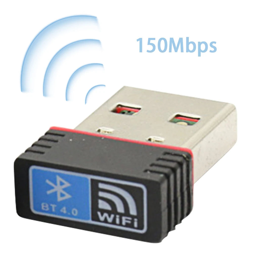 WiFi Adapter USB Bluetooth 2.4GHz 5GHz 600Mbps WiFi Antenna 802.11b/n/g/ac Mini Wireless Computer Network Card Antenna Receiver
WiFi Adapter USB Bluetooth 2.4GHz 5GHz 600Mbps WiFi Antenna 802.11b/n/g/ac Mini Wireless Computer Network Card Antenna Receiver