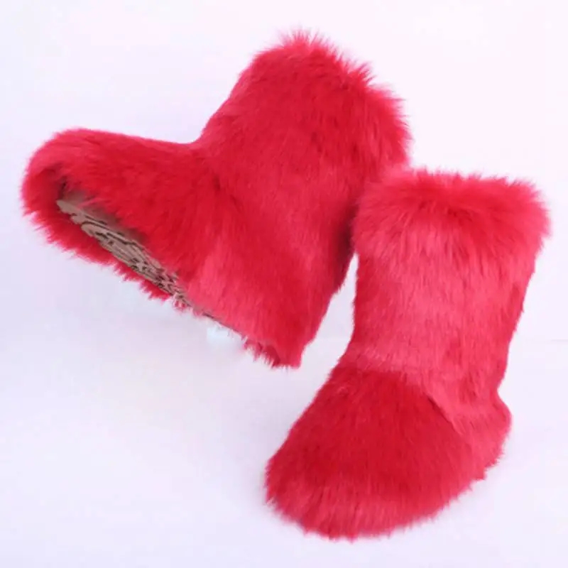 ENMAYER Furry Boots Winter Shoes Women Snow Boots With Bag Headband Luxury Fur Winter Boots For Women High Boot Fur Shoes boots
ENMAYER Furry Boots Winter Shoes Women Snow Boots With Bag Headband Luxury Fur Winter Boots For Women High Boot Fur Shoes boots