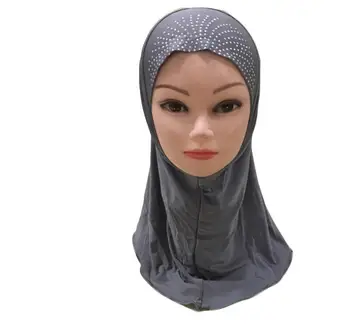 Fashion Plain Color Girl Lace Hijab Muslim Scarf Inner Hijab Girl Islamic Elastic Turban Headwrap Women Muslim Hot Drill Wraps 
Fashion Plain Color Girl Lace Hijab Muslim Scarf Inner Hijab Girl Islamic Elastic Turban Headwrap Women Muslim Hot Drill Wraps
