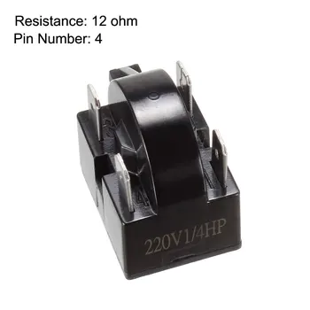 uxcell Refrigerator Starter Relay 33 Ohm 3 Pin + Compressor Thermal Overload Protector 12 Ohm 4 Pin Starter
uxcell Refrigerator Starter Relay 33 Ohm 3 Pin + Compressor Thermal Overload Protector 12 Ohm 4 Pin Starter