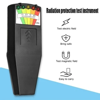 Hot Sale K2 Electromagnetic Field EMF Gauss Meter Ghost Hunting Detector Portable EMF Magnetic Field Detector 5 LED Gauss Meter
Hot Sale K2 Electromagnetic Field EMF Gauss Meter Ghost Hunting Detector Portable EMF Magnetic Field Detector 5 LED Gauss Meter