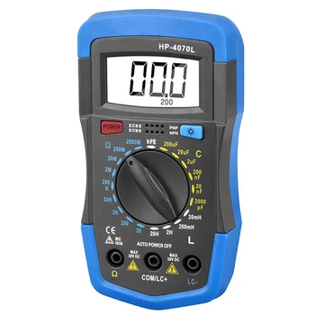 RLC Meter Inductance Capacitance Resistance Multimeter Ohm Inductor Tester Digital Insulation Tester Mete WWO66
RLC Meter Inductance Capacitance Resistance Multimeter Ohm Inductor Tester Digital Insulation Tester Mete WWO66