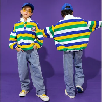 Kid Ballroom Hip Hop Loose Sweatshirt Tops Jogger Pants dancing Clothing Outfits for Girls Boy Jazz Dance Costume Clothes wear
Kid Ballroom Hip Hop Loose Sweatshirt Tops Jogger Pants dancing Clothing Outfits for Girls Boy Jazz Dance Costume Clothes wear