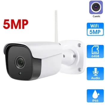 H.265 5MP 1080P Wireless IP Camera WIFI Outdoor ONVIF CCTV Video Home Security Bullet Camera TF Card Slot Night Vision APP CamHi
H.265 5MP 1080P Wireless IP Camera WIFI Outdoor ONVIF CCTV Video Home Security Bullet Camera TF Card Slot Night Vision APP CamHi