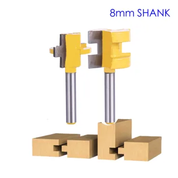 2pc 8MM Shank T-Slot Square Tooth Tenon Milling Cutter Carving Knife Router Bits for Wood Tool Woodworking
2pc 8MM Shank T-Slot Square Tooth Tenon Milling Cutter Carving Knife Router Bits for Wood Tool Woodworking