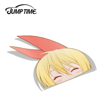 Jump Time 13cm x 10.8cm Car Styling Chitoge Kirisaki Nisekoi BIG HEAD Decal Car Sticker Vinyl Car Window Bumper Laptop Decor
Jump Time 13cm x 10.8cm Car Styling Chitoge Kirisaki Nisekoi BIG HEAD Decal Car Sticker Vinyl Car Window Bumper Laptop Decor