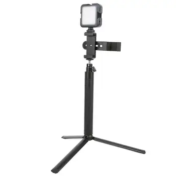 Desktop Tripod Selfie Stick with 6000K LED Light Aluminum Alloy Mobile Phone Bracket for FIMI Handheld Ballhead Camera
Desktop Tripod Selfie Stick with 6000K LED Light Aluminum Alloy Mobile Phone Bracket for FIMI Handheld Ballhead Camera