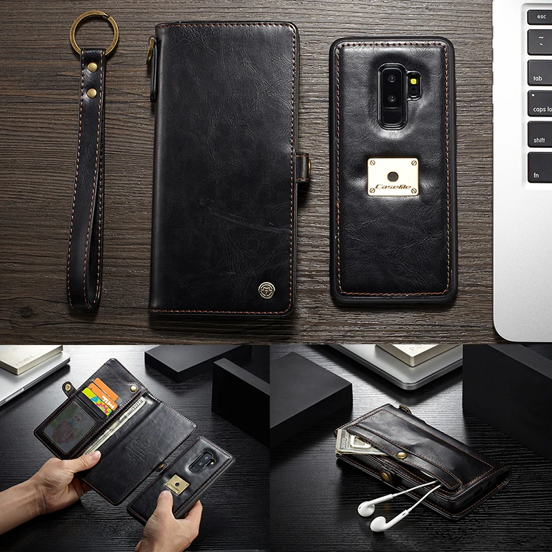 CaseMe Case For Samsung Note 8 9 10 Retro Genuine Leather Wallet Case Detachable Card Back Shell For Galaxy S8 S9 S10 Plus S10E
CaseMe Case For Samsung Note 8 9 10 Retro Genuine Leather Wallet Case Detachable Card Back Shell For Galaxy S8 S9 S10 Plus S10E
