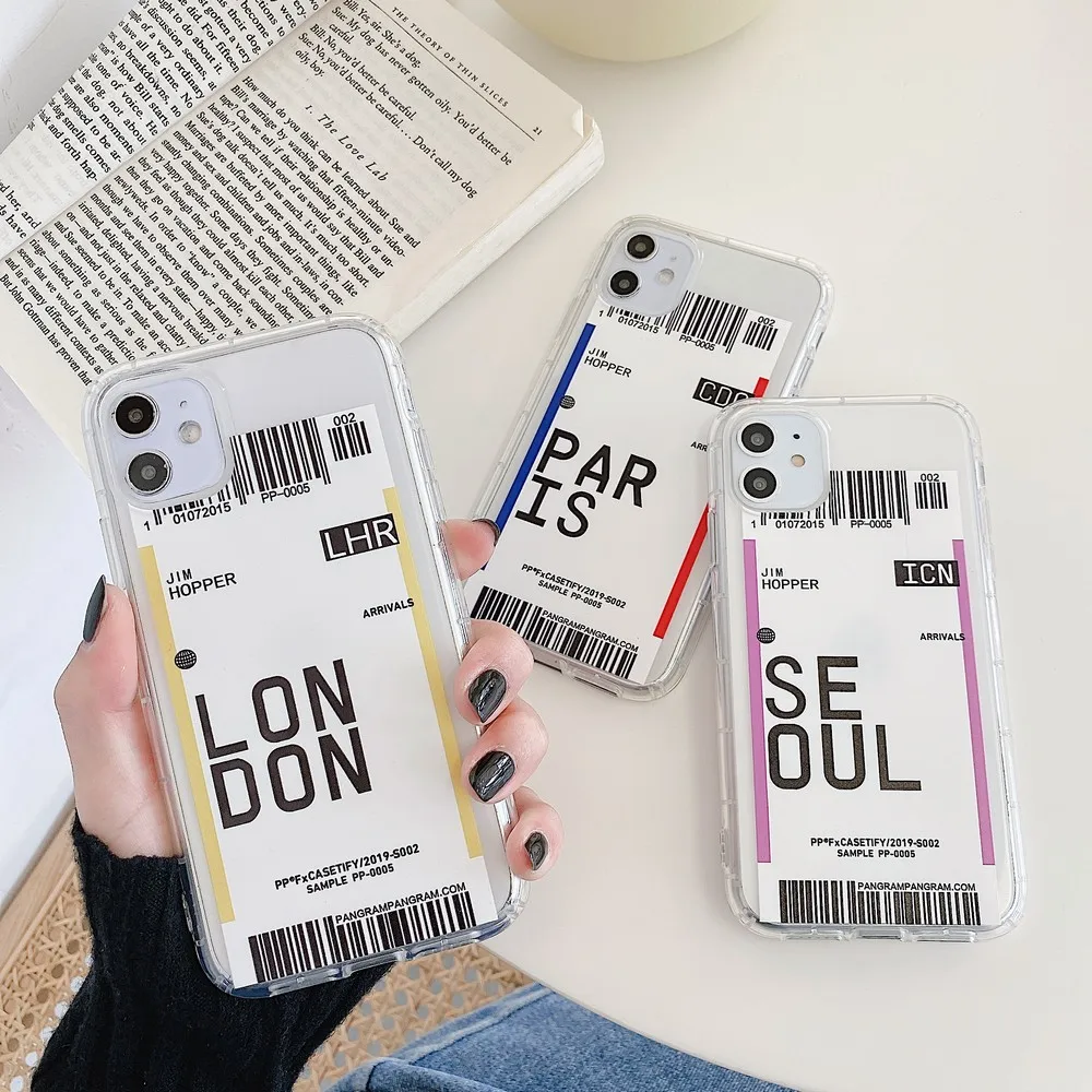 Air ticket picture case For iPhone 11 Pro Max XR XS Max XS 7 8 Plus Transparent soft shell
Air ticket picture case For iPhone 11 Pro Max XR XS Max XS 7 8 Plus Transparent soft shell