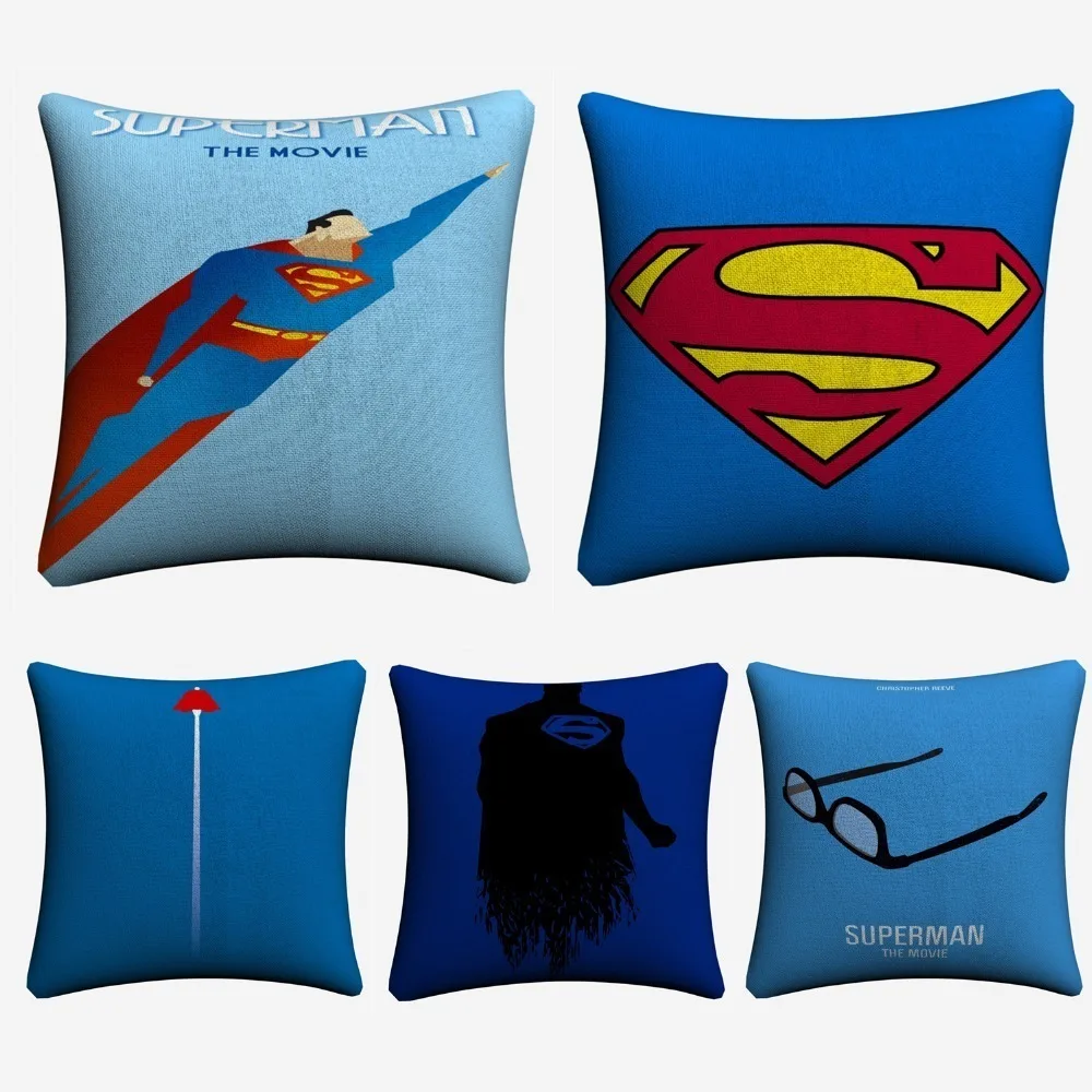 Superman Minimalist Figure Artwork Decorative Cotton Linen Cushion Cover 45x45cm For Sofa Chair Pillow Case Home Decor Almofada
Superman Minimalist Figure Artwork Decorative Cotton Linen Cushion Cover 45x45cm For Sofa Chair Pillow Case Home Decor Almofada