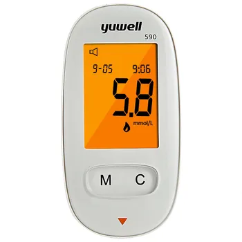 yuwell 590 Glucometer Blood Glucose Meter Medical Diabetic Blood Sugar Monitor Meter Digital Backlit LCD Health Equipment Gift
yuwell 590 Glucometer Blood Glucose Meter Medical Diabetic Blood Sugar Monitor Meter Digital Backlit LCD Health Equipment Gift