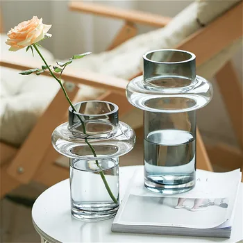 Embossed Glass Flowers Vases Transparent Hydroponic Vase Table Green Plant Flowerpot Crafts Modern Home Decoration Accessories
Embossed Glass Flowers Vases Transparent Hydroponic Vase Table Green Plant Flowerpot Crafts Modern Home Decoration Accessories