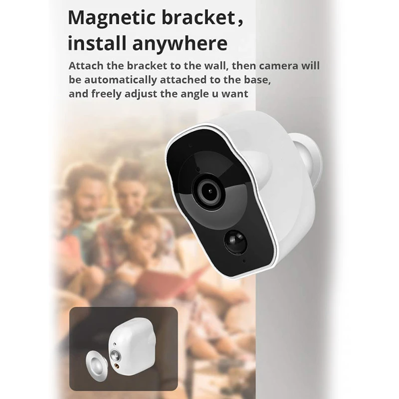 Low-power Waterproof Surveillance Camera Wireless Wifi HD Night Vision Smart Camera Hi 888
Low-power Waterproof Surveillance Camera Wireless Wifi HD Night Vision Smart Camera Hi 888