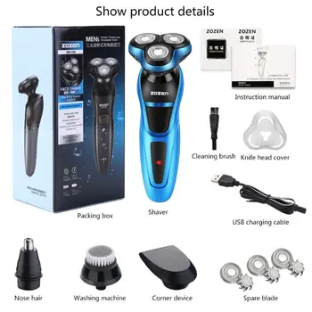 Electric Shaver USB Charging Beard Trimmer Washable Wet Dry Beard Cutting Machine Multifunctional Floating Razor
Electric Shaver USB Charging Beard Trimmer Washable Wet Dry Beard Cutting Machine Multifunctional Floating Razor