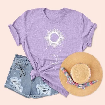 Plus Size XS-3XL Sun Flower Print O-neck Women's T-shirt 2020 Fashion New Multicolor Casual Wild Women's Top Funny T Shirts 
Plus Size XS-3XL Sun Flower Print O-neck Women's T-shirt 2020 Fashion New Multicolor Casual Wild Women's Top Funny T Shirts